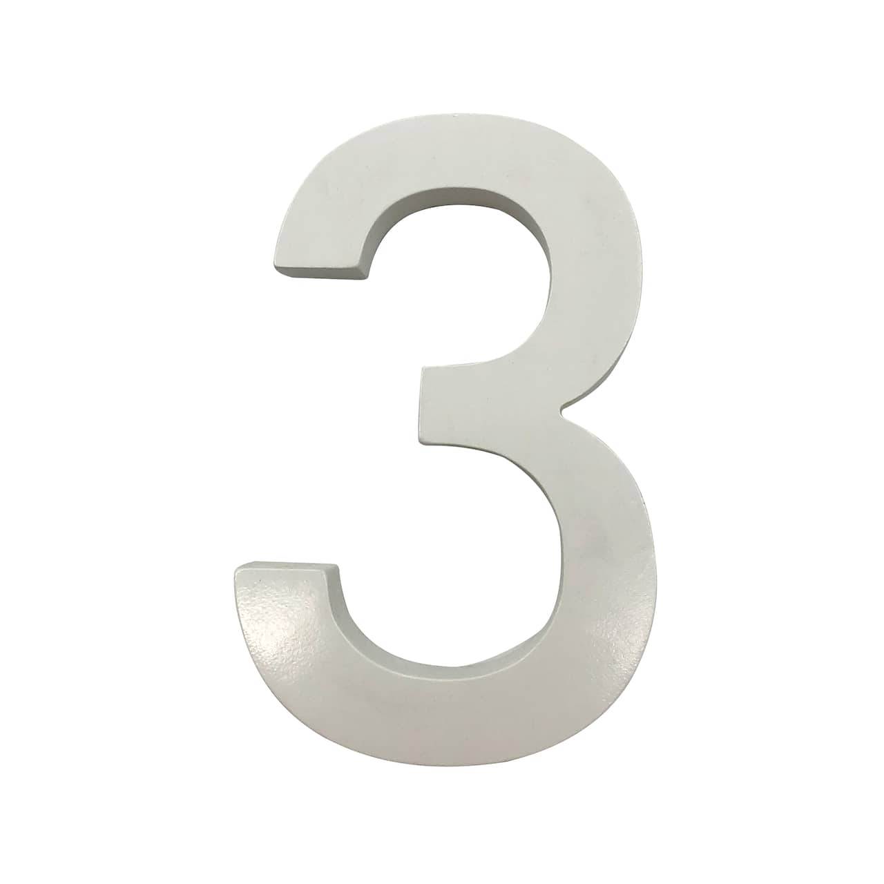 White MDF Number by Make Market&#xAE;